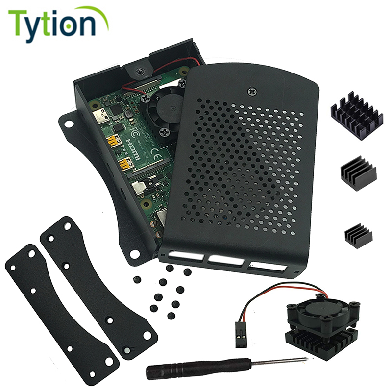 Raspberry Pi 4B 3B Aluminum Ca - Pi Power Supply review and price