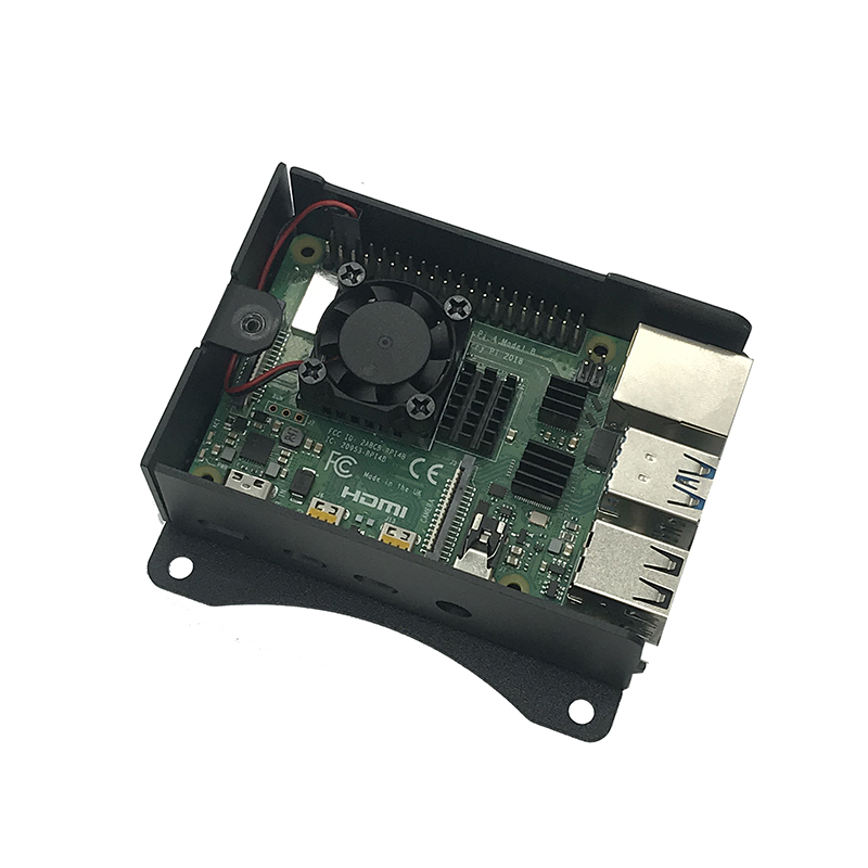Raspberry Pi 4B 3B Aluminum Ca - Pi Power Supply review and price