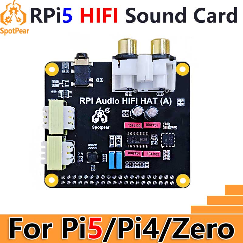Raspberry Pi5 Audio HIFI HAT P - Raspberry Pi 4 review and price