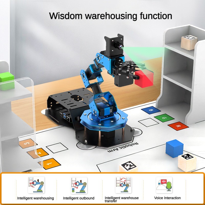 6 Dof Robot Arm with Servo Cla - Raspberry Pi 5 review and price
