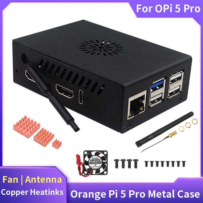 Orange Pi 5 Pro Case Metal She - Pi 5 Case review and price