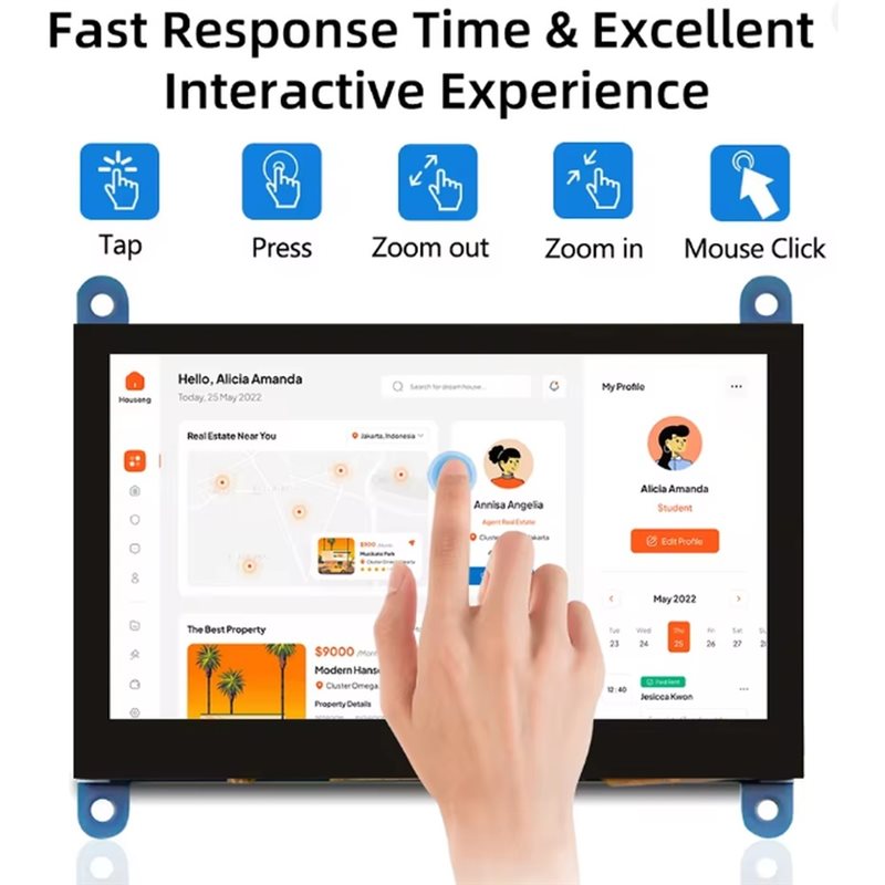 2026 New Capacitive Touch Scre - Pi Zero review and price