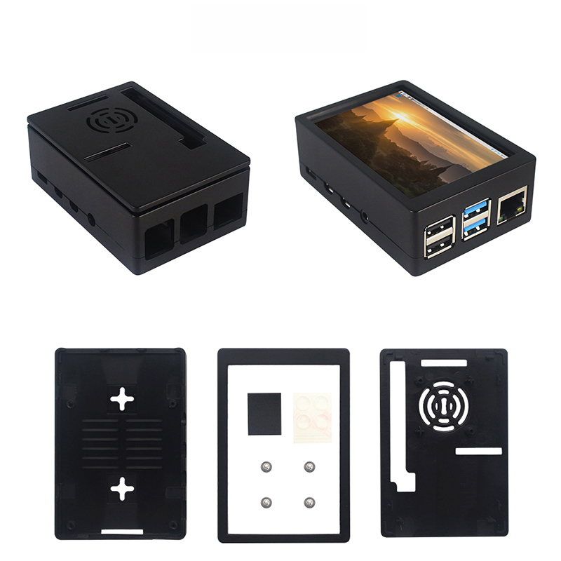 3.5 inch Raspberry Pi 4 Touch  - Pi Power Supply review and price