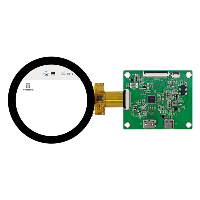 DSI TFT LCD Round Display With - Pi Display review and price