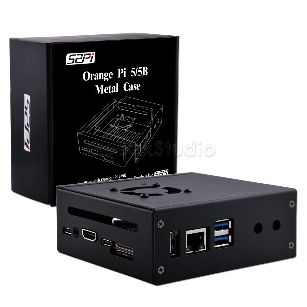 Orange Pi 5/5B Metal Protectiv - Pi 5 Case review and price