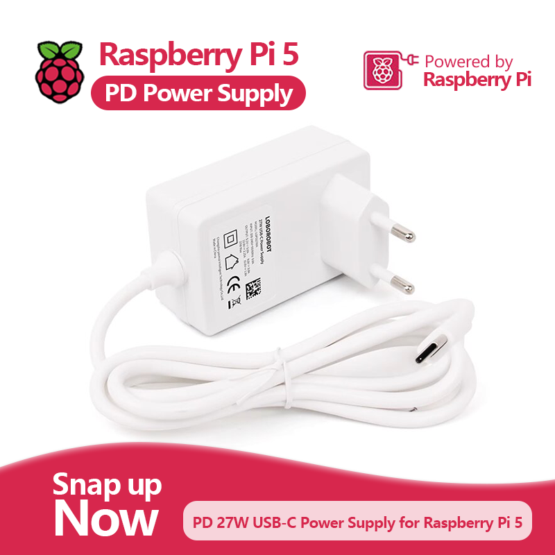 Raspberry Pi 5 PD Power Adapte - Pi Power Supply review and price
