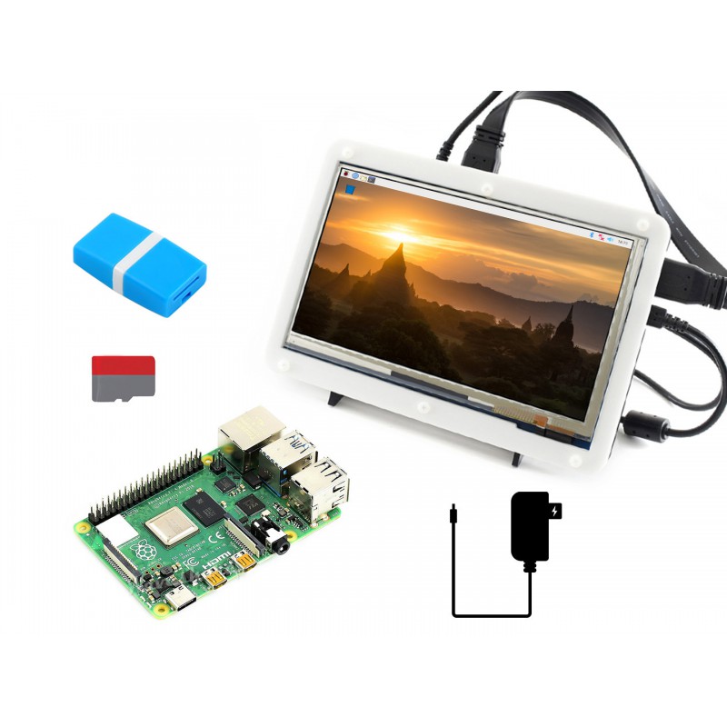 Raspberry Pi 4 Model B Display - Pi 4 Case review and price