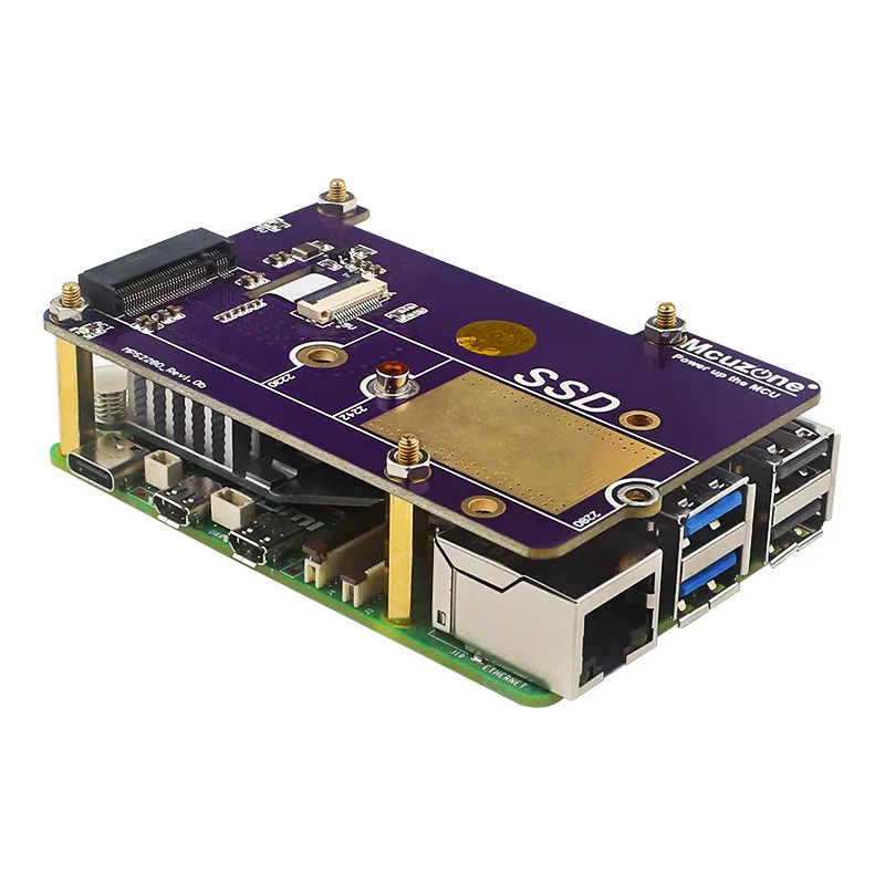 Raspberry Pi 5 PCIe to M.2 NVM - Pi Cooler review and price