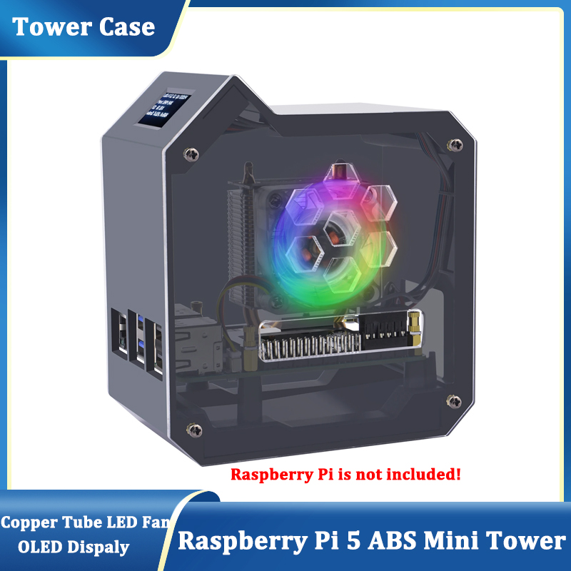 GeeekPi Raspberry Pi 5 ABS Min - Pi 5 Case review and price