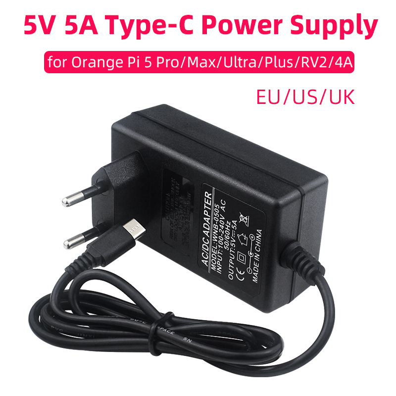 Orange Pi 5V 5A Power Supply T - Pi Power Supply review and price